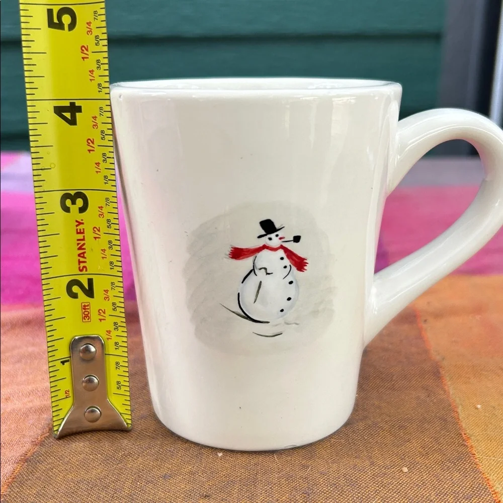 Williams Sonoma Festive Snowman Mug